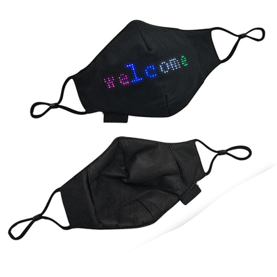APP는 재충전이 가능한 프로그램 가능한 주도하는 면 마스크 주문형 패션을 제어합니다